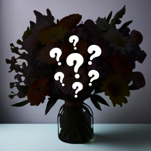 Bouquet oscurato misterioso